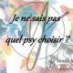 quel psy choisir